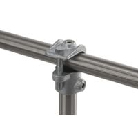 Product Image of 90° clamp on tee f. 2 tubes, 1 side open, d=26,9mm
