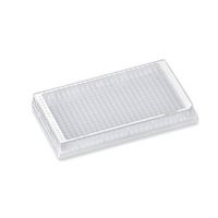 Product Image of Microplate 384/F-PP, klare Wells, Umrandungsfarbe weiß, PCR clean, 80 Platten (5x 16 St.)