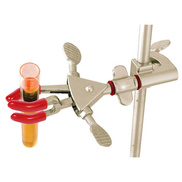Ohaus Mehrzweckklemme, CLM-SWIVL3DZM, vernickelt, 3 Klemmbacken Doppelteinstellklemmen, 0-69mm