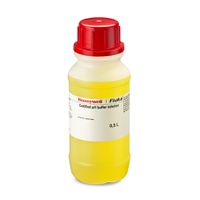 Product Image of Puffer Lösung pH 9,00 (20°C), Certified, colored yellow, Glasflasche, 500 ml, CAS-No: 10043-35-3
