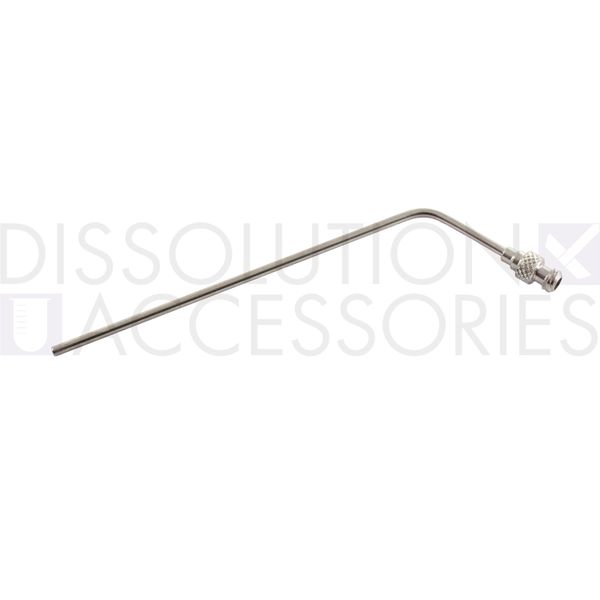 Dissolution Accessories Probenkanüle, Edelstahl, 120 mm, gebogen, mit Luer-Adapter, Electrolab
