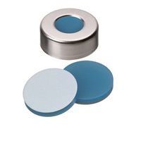 Product Image of ND20 Al crimp seal, blank roll., 3,0mm 1000/pac, 10 x 100 pc, Si blue transp./PTFE white