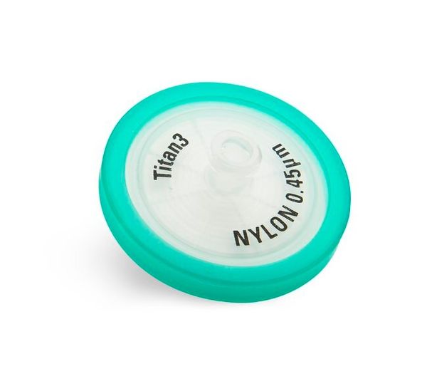 Thermo Fisher Scientific Spritzenvorsatzfilter Titan3, PA, 30 mm, 0,45 μm, farbcodiert, 100 St/Pkg