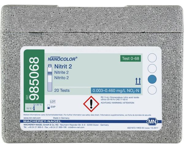 Macherey-Nagel Rundküvettentest NANOCOLOR Nitrit 2, 20 Bestimmungen