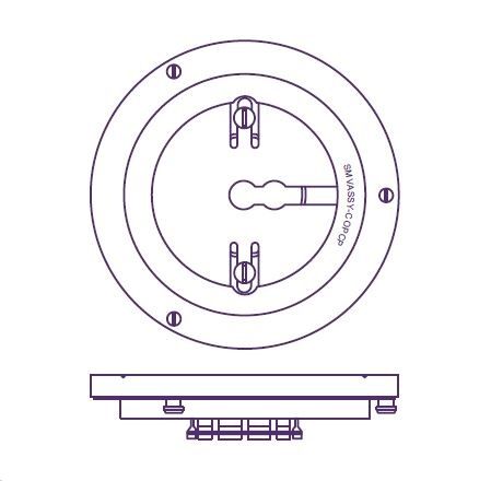 QLA 14” (355mm) Detachable Threaded 10mm OD Shaft, for Toyama, 316 SS, Serialized