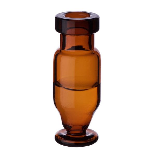 Microsolv Serum Vial amber, 1.5 ml, Crimp Top 11 mm, U Shape, 100 pc/PAK
