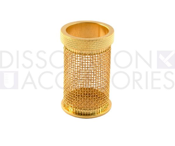 Dissolution Accessories Basket 20 mesh, Stainless Steel, Gold coated, Distek Comp.