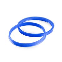 Product Image of Pouring ring/PP, blue for DIN-thread GL 45, 10 pc/PAK