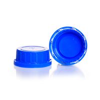 Product Image of Originalitätsverschlüsse, GL 54 K, PP, blau, für Vierkant-Schraubfl.n, weit, 10 St/Pkg