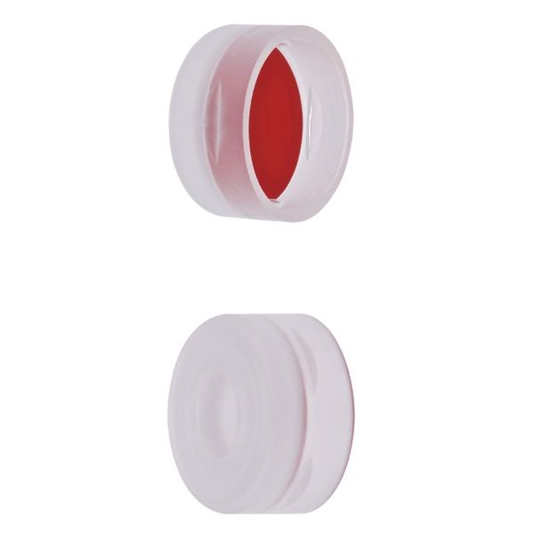 Microsolv Snap Cap transparent with SOFT-Guard Septa SIL/PTFE, 1000 pc/PAK
