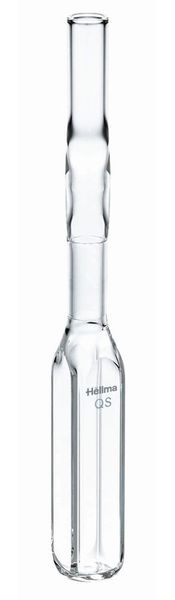 Hellma Makro-Küvette, Typ 221-QS, HP Quarzglas, WL 200-2500 nm, Schichtdicke 10x10 mm, mit Übergangsstutzen, Quarz/Duran, 3.500 μl, geeignet für Hoch-