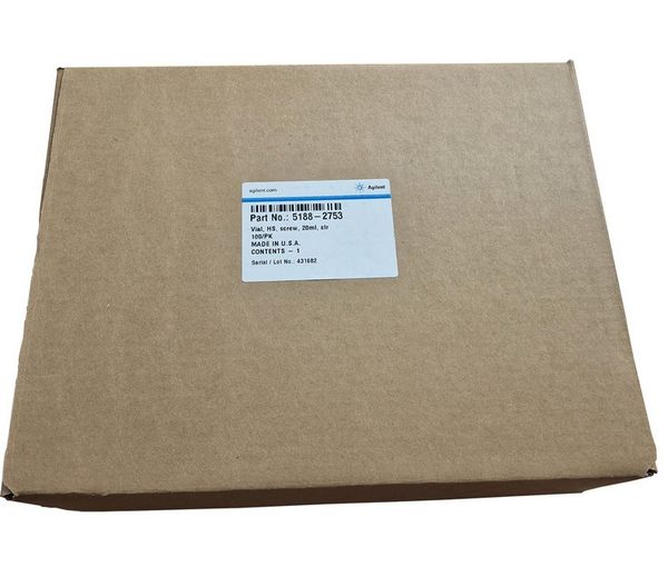 Agilent Technologies Headspace Schraubflaschen, 20 ml, Klarglas, 100 Stk.