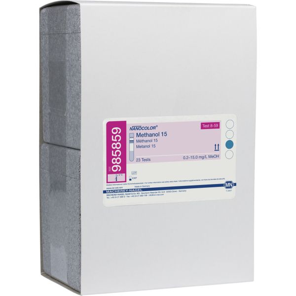 Macherey-Nagel Rundküvettentest NANOCOLOR Methanol 15, 23 Bestimmungen