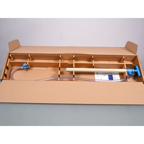 Bürkle Fasspumpe PP mit Auslaufschlauch und Hahn, 50 cm