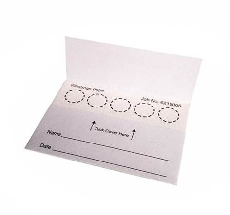 Whatman Probensammelkarte 903 Proteinsaver Karte EU, 100 St/Pkg