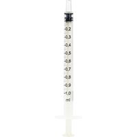 Product Image of Plastic Syringe, 1 mL