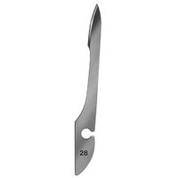 Product Image of Scalpel Blades No. 28 non-sterile, in Paper Foil, 12 pc/PAK