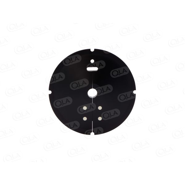 QLA Low Loss Black Hinged Conical Cover with Holes for Hanson Vision Baths, can be used with AutoMag 2/3