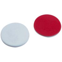Product Image of Septa for short thread screw cap, ND9, silicone white/PTFE red, 1000/pck, UltraCrossLabean, 1,0mm