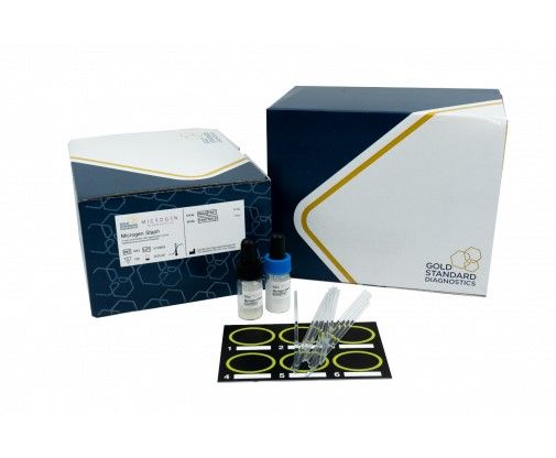 Gold Standard Diagnostics Microgen Staphylokokken-Latex-Test, 100 Tests