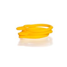 Duran Group DURAN GL 45 Kennzeichnungsring (bottle tag) aus Silikon für GL 45 DURAN Laborflaschen, Gelb, 20 St/Pkg