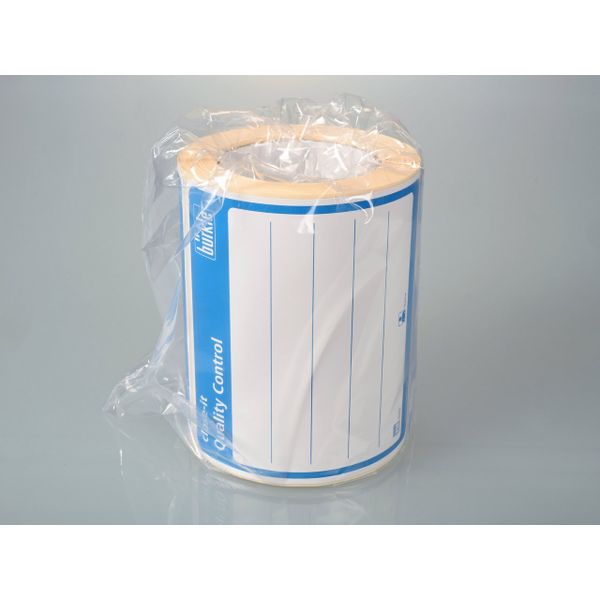 Bürkle close - it Maxi Verschluss - Siegel, 150x150 mm, blau, 250 St/Rolle, alte Artikelnr. 5303-015