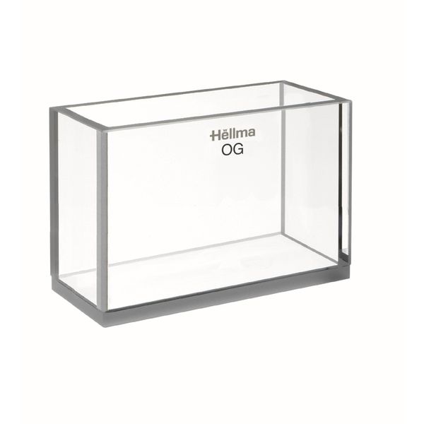 Hellma Groß-Küvette VIS, Typ 700-OG, Optischem Glas, WL 360-2500 nm, Schichtdicke 50 mm, 600.000 μl, ohne Deckel, Schichtdickengenauigkeit +/-0,2 mm