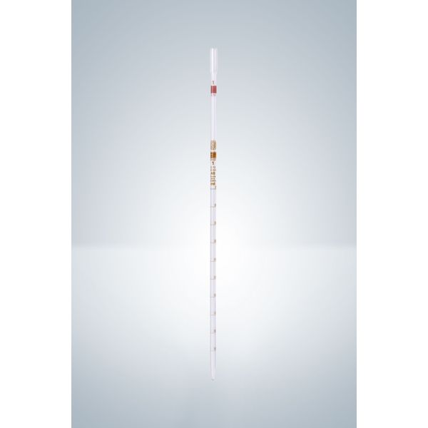 Hirschmann Messpipette, Klasse AS, KB, braun graduiert, 2:0,02 ml, 12 St/Pkg