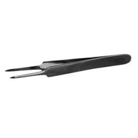 Product Image of Precision tweezer, 18/10 steel, extra sharp, smooth tip, L = 105 mm