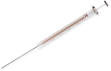 Hamilton 10 μl, Modell 1701 N CTC A200S Spritze (6.6 mm), 22s Gauge, 51 mm, point style 3, max. Druck 1000 psig (68.9 bar), max. Temperatur 115°C / 