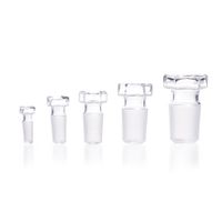 Product Image of DURAN® Hexagonal stoppers, flat, diamond ground, NS 45/40, 10 pc/PAK