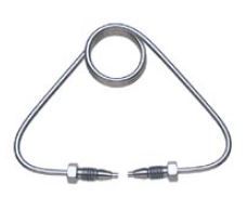 Vici Valco Sample Loop 10 μl, UW type Valve, 1/8" End with Nuts & Ferrules, 316SS