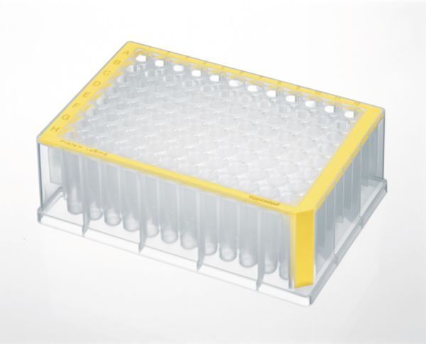 Eppendorf Deepwell Plate 96/1000μl, Protein LoBind PCR clean, gelb 20St.