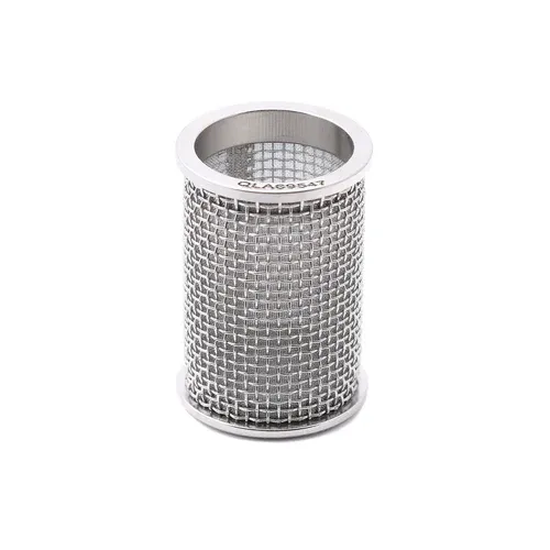 QLA 200 Mesh Clip-Stil Korb mit 20 Mesh Stability Lining für Agilent/VanKel, 316 Edelstahl, serialisiert