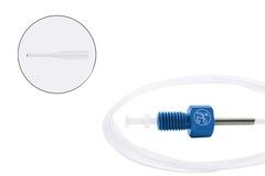Hamilton Schlauch, FEP, Fitting blau 1/4'', 2 x 1 x 1372 mm, tapered Tip