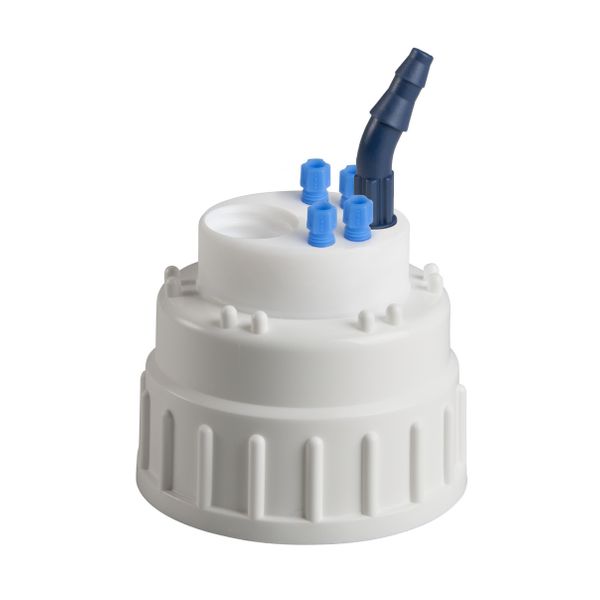 SCAT SafetyWasteCap, B53, 4x 2,3/3,2 mm AD, 1x 5,0 - 11,5mm ID + Anschluss für Abluftfilter