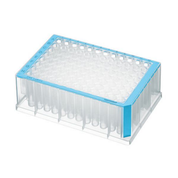 Eppendorf Deepwell plate 96/1000 μl, sterile, blu 20 pcs.