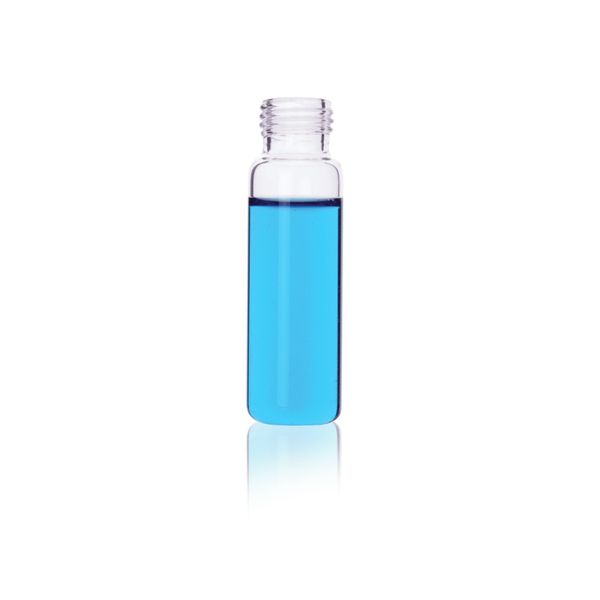 DWK Wheaton Headspace-Fläschchen, klar, runder Boden, Schraubgewinde, 20ml, 100 St/Pkg