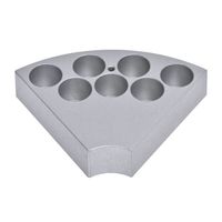 Product Image of Sectional block for 17 mm vessels, for Guardian x000 with aluminum plate