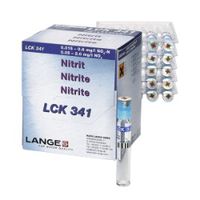 Product Image of Nitrite LCK cuvette test, 25/PAK, MR 0.015 - 0.6 mg/l NO2-N / 0.05 - 2.0 mg/l NO2