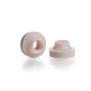 Duran Group KECK Suction connectors AS M8, silicone sealing, opaque, 100 pc/PAK