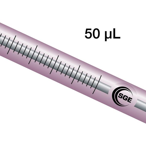 Trajan (SGE) XCHANGE-Autosampler-Spritze, 50R-GT-LC, 50 μl, Nadel: austauschbar, 22 G, L: 56 mm, LC Spitze, gasdicht, GT-Kolben