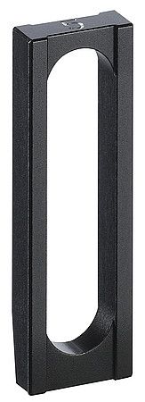 Hellma Distanzstück, Aluminium eloxiert, Typ 013.105, für Hellma HP Makro-Küvetten mit 5 mm Schichtdicke in 10 mm Hellma HP Makro-Küvettenhalter