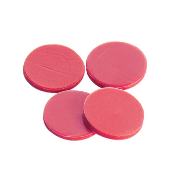DWK Wheaton 9 mm Schraubkappe mit Septum ETFE/Silikon rot gebrannt, 100 St/Pkg