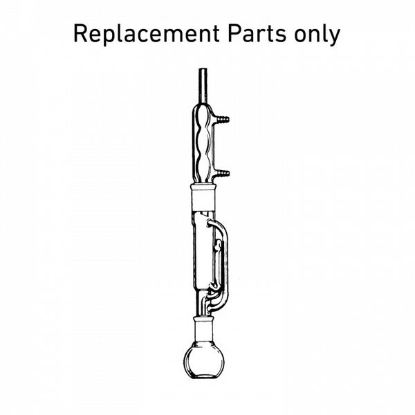 DWK Wheaton Reflux Condenser acc. to Allihn, 34/45, standard ground taper joints