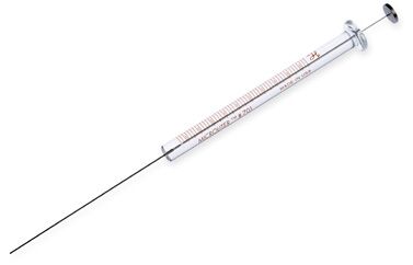Hamilton 10 μl, Modell 701 SN/J Agilent Spritze, 23s Gauge, 64 mm, point style AS, max. Druck 2000 psig (137.9 bar), max. Temperatur 50°C/122°F