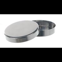 Petri Dishes, 18/10 Steel, 60 x 20 mm, with lid