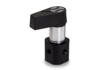 Hamilton Manuelles 90°-Flow-Ventil, HVX 2-2, 2 Ports, Ã ̧ 3 mm