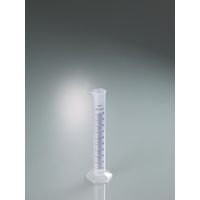 Product Image of Grad. cylinder, PP, blue scale, categ. B, 100 ml