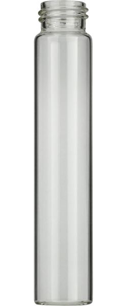 Macherey-Nagel 60 mL Gewindeflasche N 24 AD: 27,5 mm, Außenhöhe: 140 mm klar, flacher Boden Packung à 100 St.